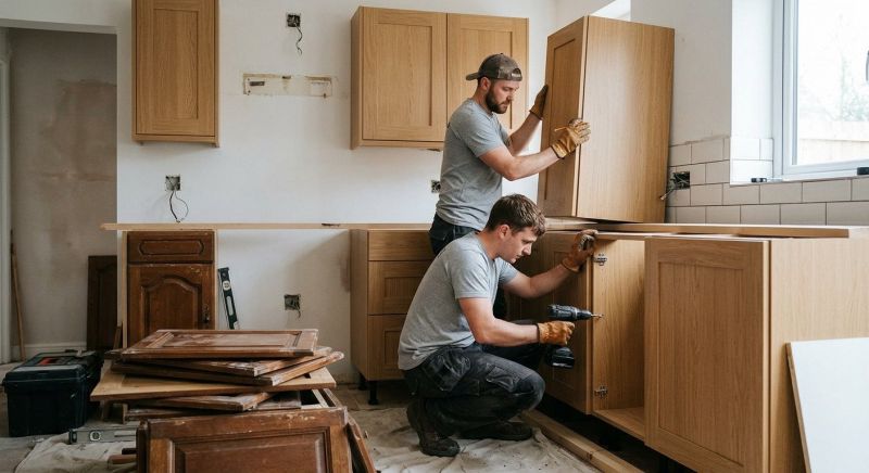 Cupboard Installation in Bloomington, IN