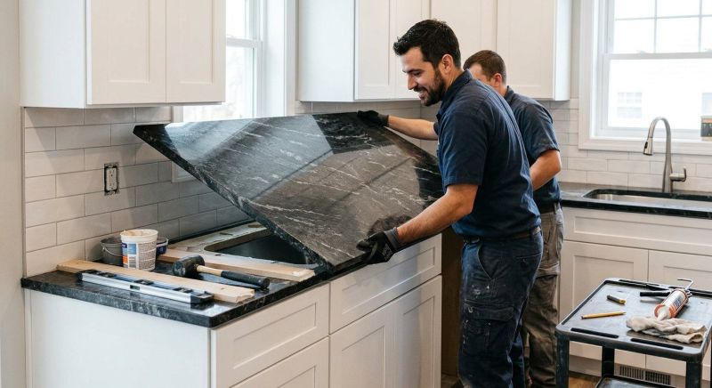 Custom Countertop Installation in Roseville, CA