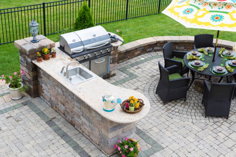 Outdoor Granite Counter