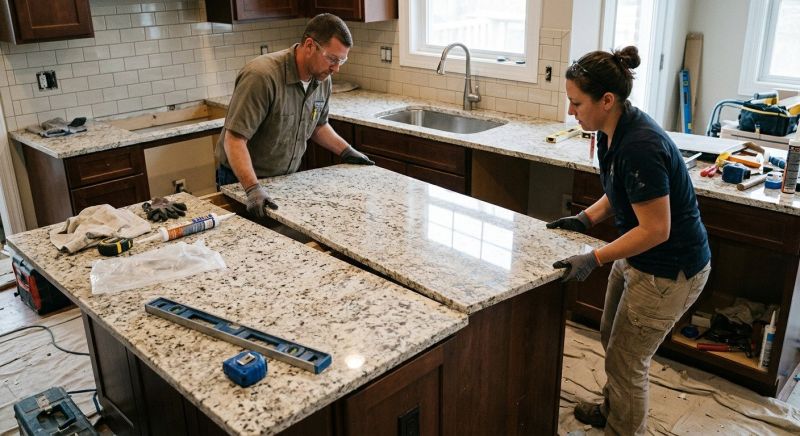 Granite Countertop Installation in Marin County, CA