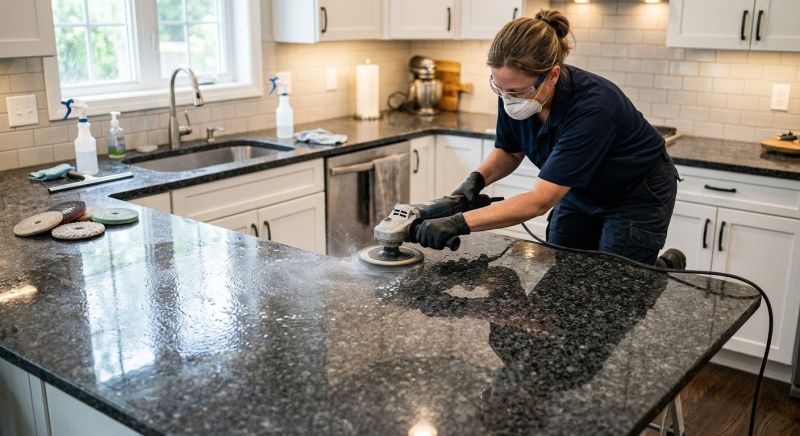 Granite Countertop Sealing in Roseville, CA